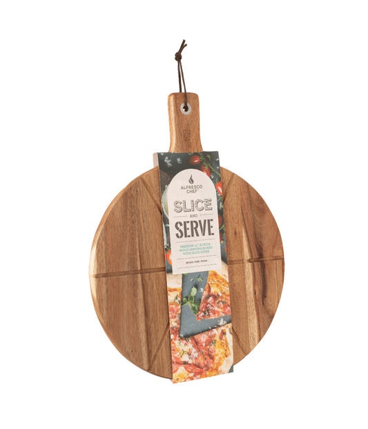 Alfresco Chef 14 Acacia Wood Serving Board - Luxury Equipment Online