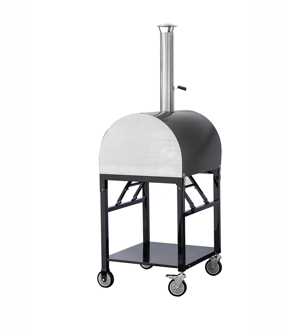 AlfrescoChefNaplesOvenPizzaOvenWoodfiredOvenBlackNAPLBLACKWEB