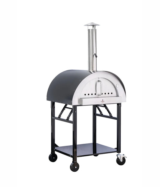 Alfresco Chef Roma Oven Pizza Oven Wood fired Oven Black ROMABLA - Luxury Equipment Online