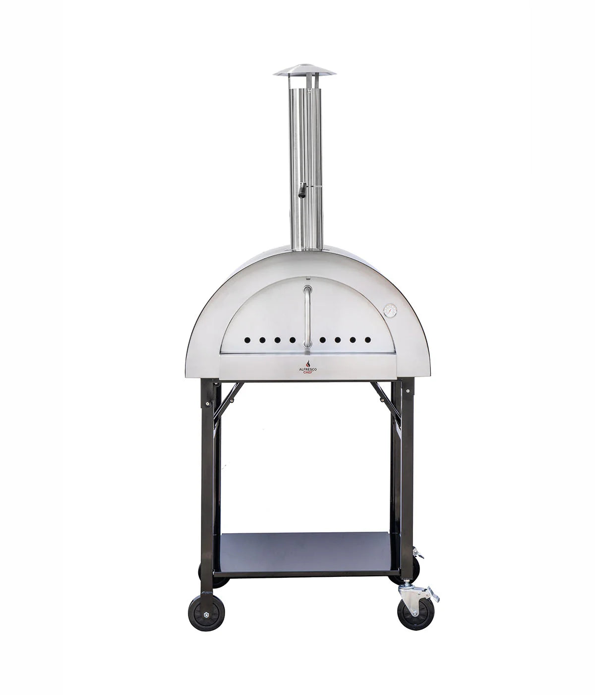 Alfresco Chef Roma Oven Pizza Oven Wood fired Oven Black ROMABLA - Luxury Equipment Online