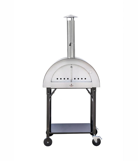 Alfresco Chef Roma Oven Pizza Oven Wood fired Oven Black ROMABLA - Luxury Equipment Online