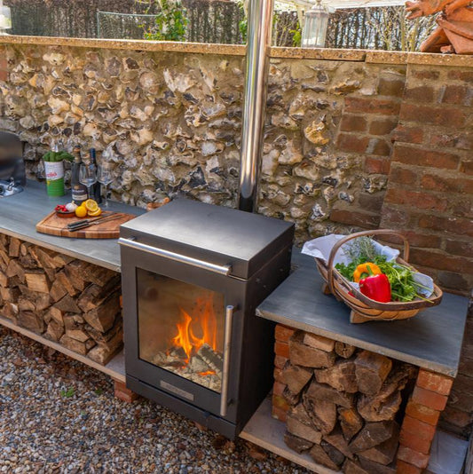 BBQube Outdoor Grill/Barbecue and Heater