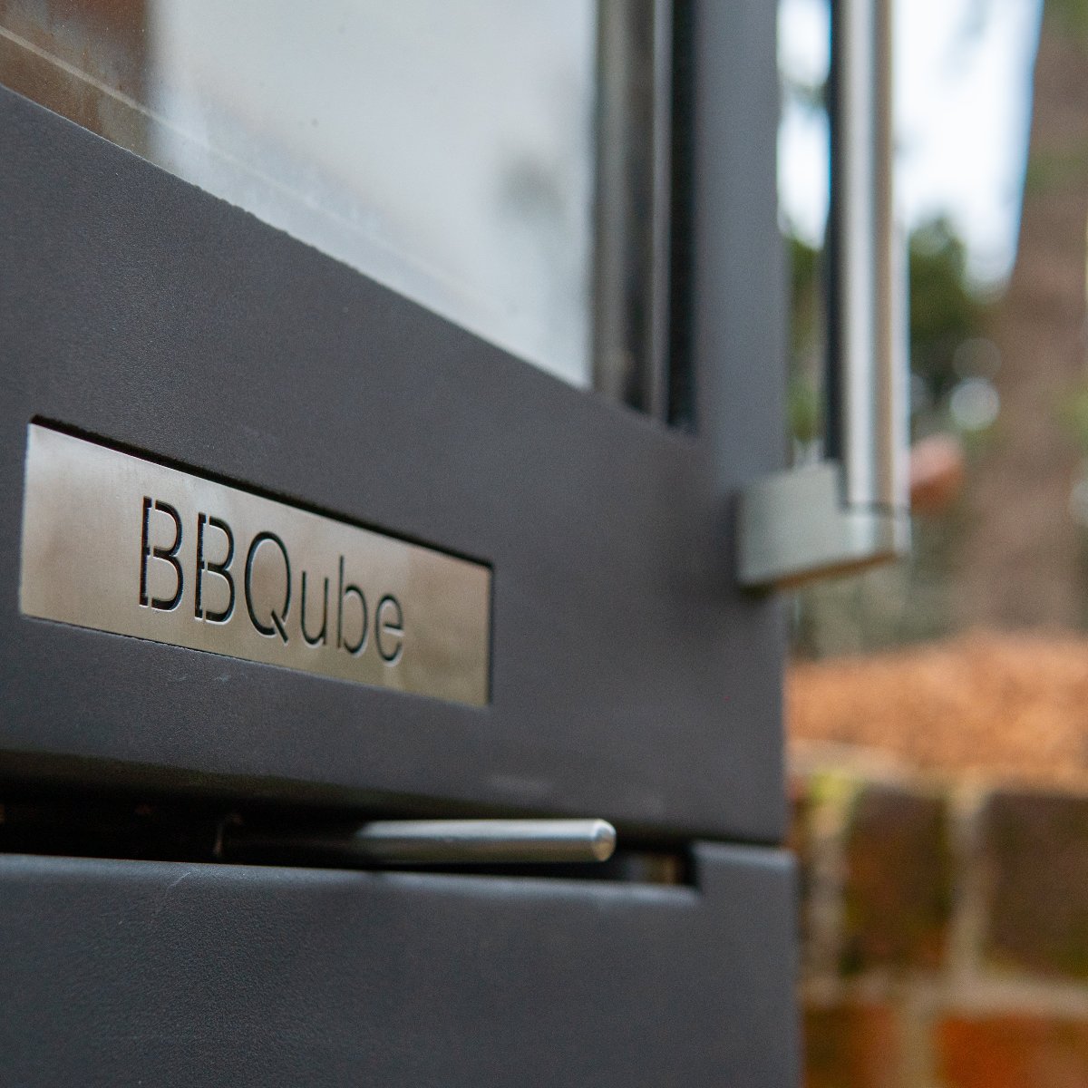 BBQube Outdoor Wood Burning Grill & Heater - 2-Wheel Base