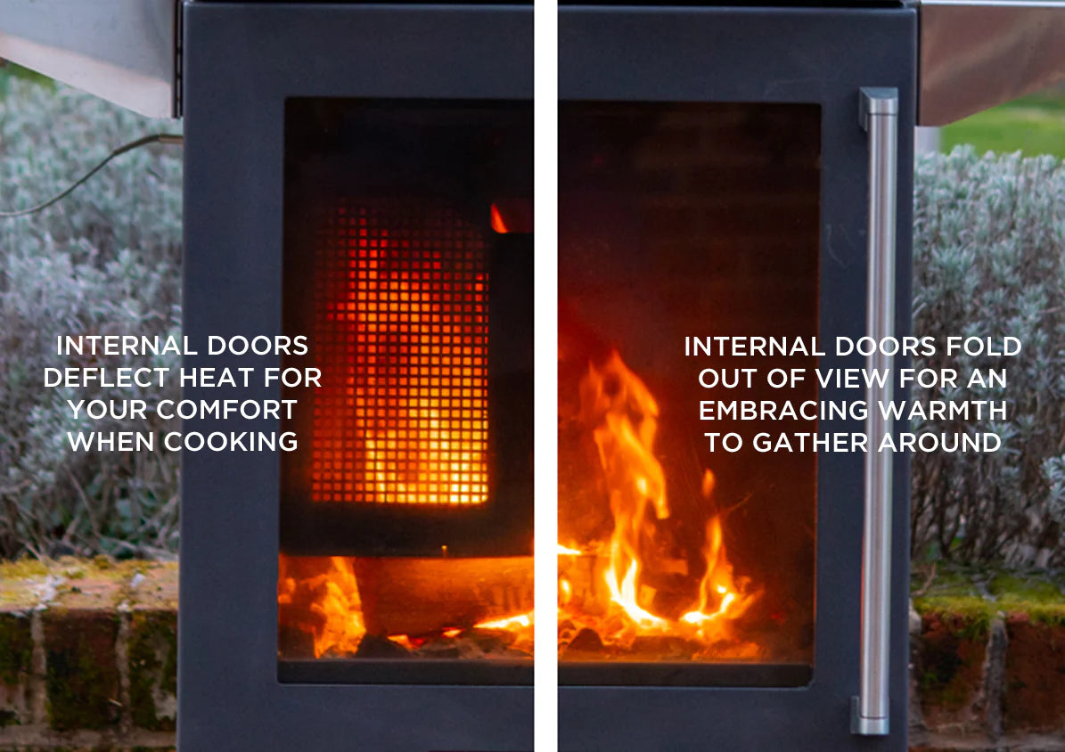 BBQube Outdoor Grill/Barbecue and Heater