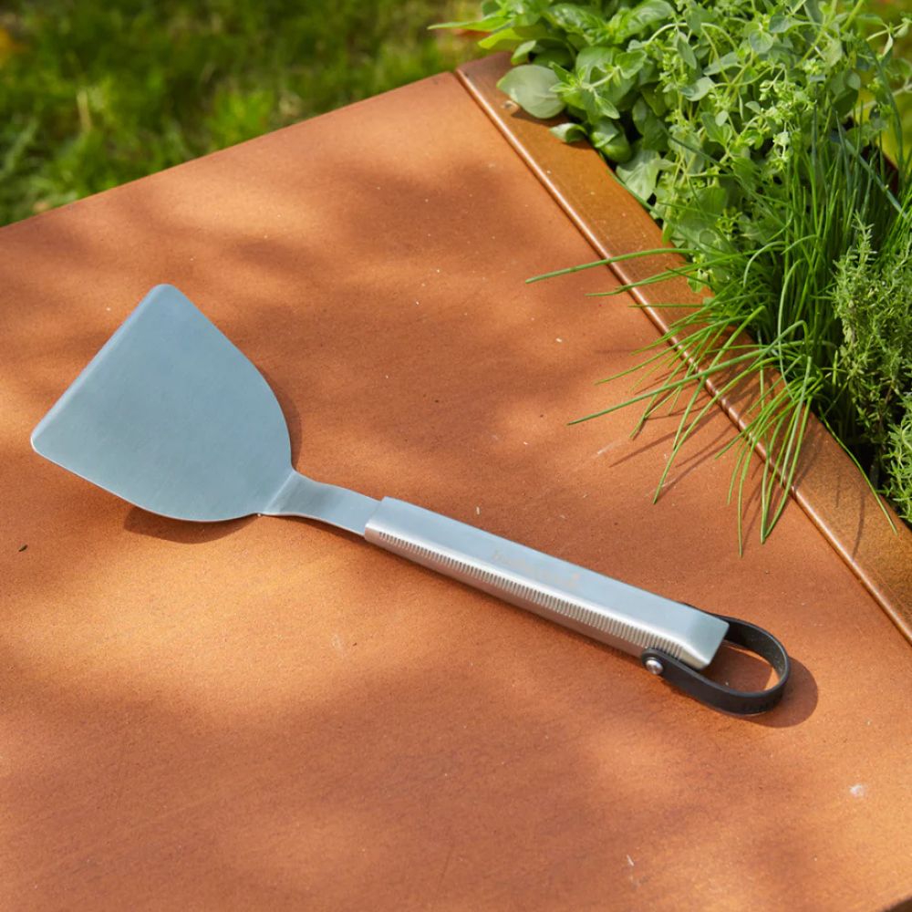 Barbecook Premium stainless steel plancha spatula 33cm outdoor