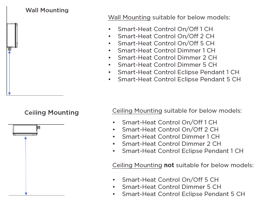Bromic Heating Affinity Smart-Heat™ Dimmer Controllers - Luxury Equipment Online