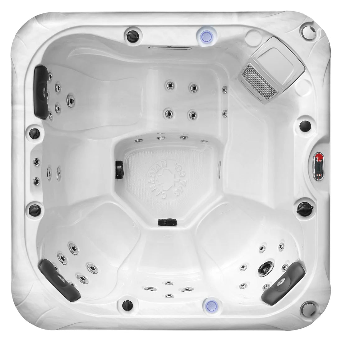Canadian Spa Cambridge AI Hot Tub 6 Person 34 Jet 200x200 cm