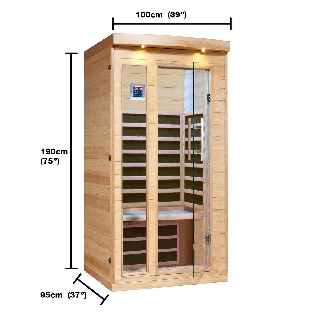 Candian Spa Co. Chilliwack Far Infrared Sauna W101.5 x D96.5 x H190.5cm