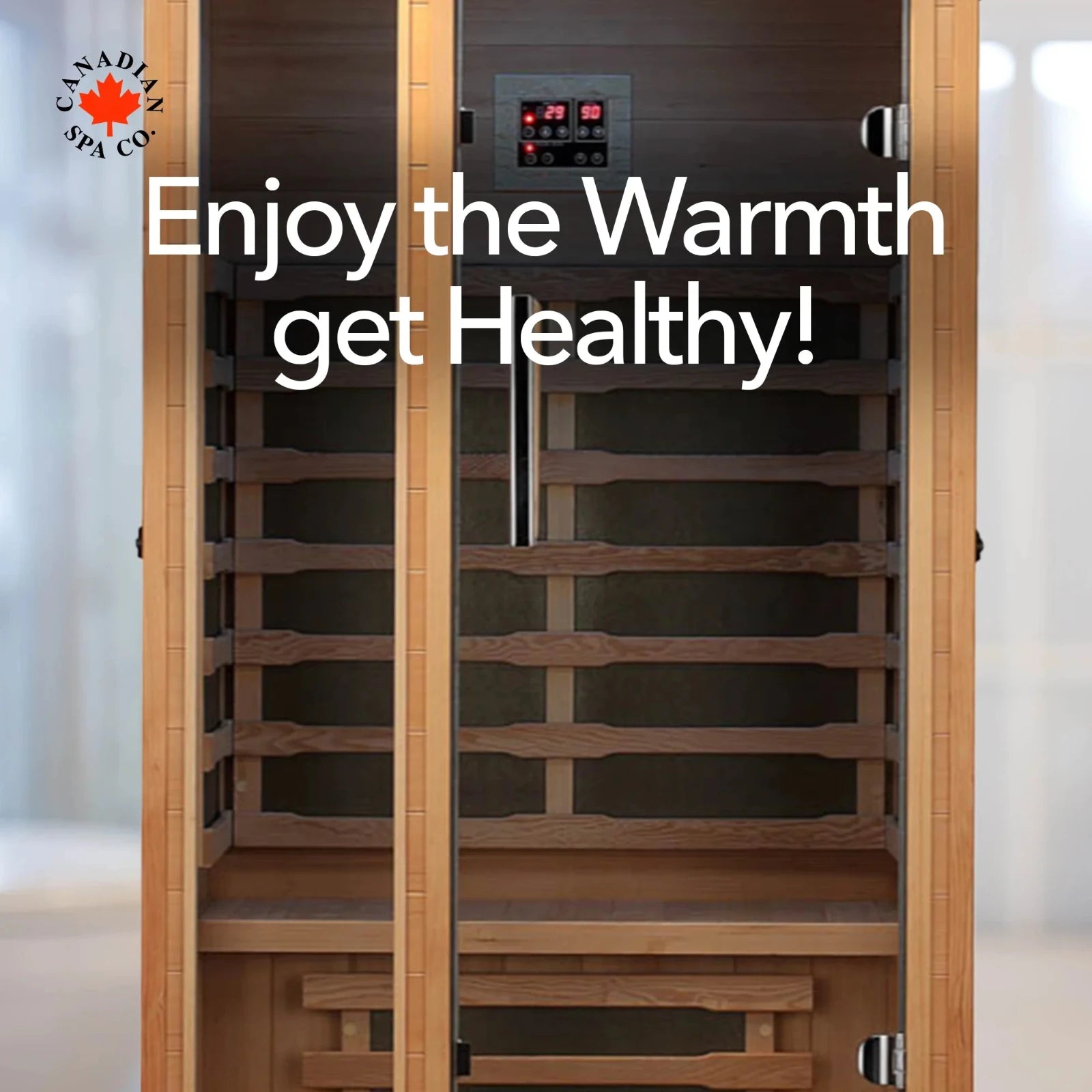 Candian Spa Co. Chilliwack Far Infrared Sauna W101.5 x D96.5 x H190.5cm