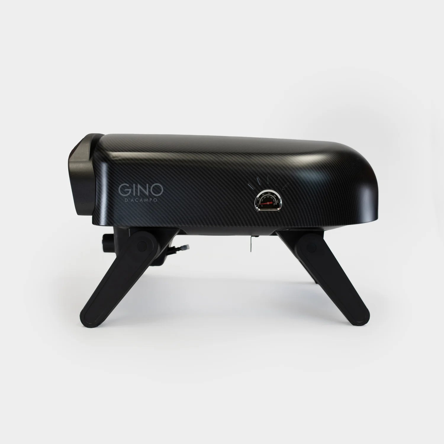 Gino D’Acampo Carbonio 14 Gas Fired Pizza Oven Carbon Fibre Effect - Luxury Equipment Online