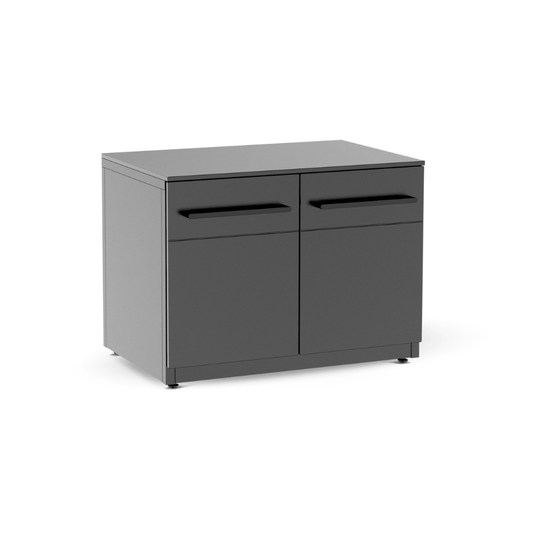 Cozze® Elements Outdoor Kitchen 90 – Low Grill Module with Steel Worktop side