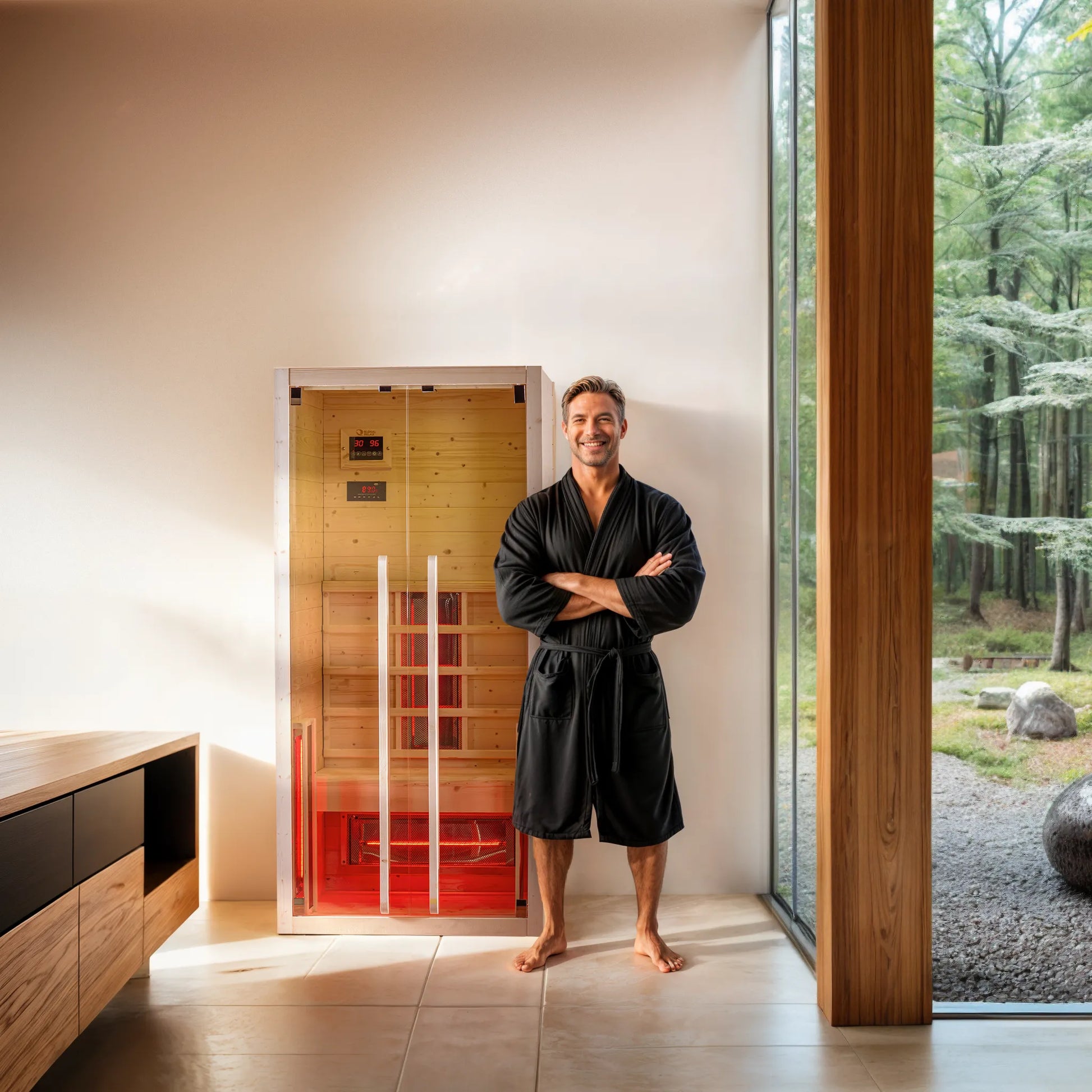 DHARANI S1 - Infrared Indoor Sauna 1 Person