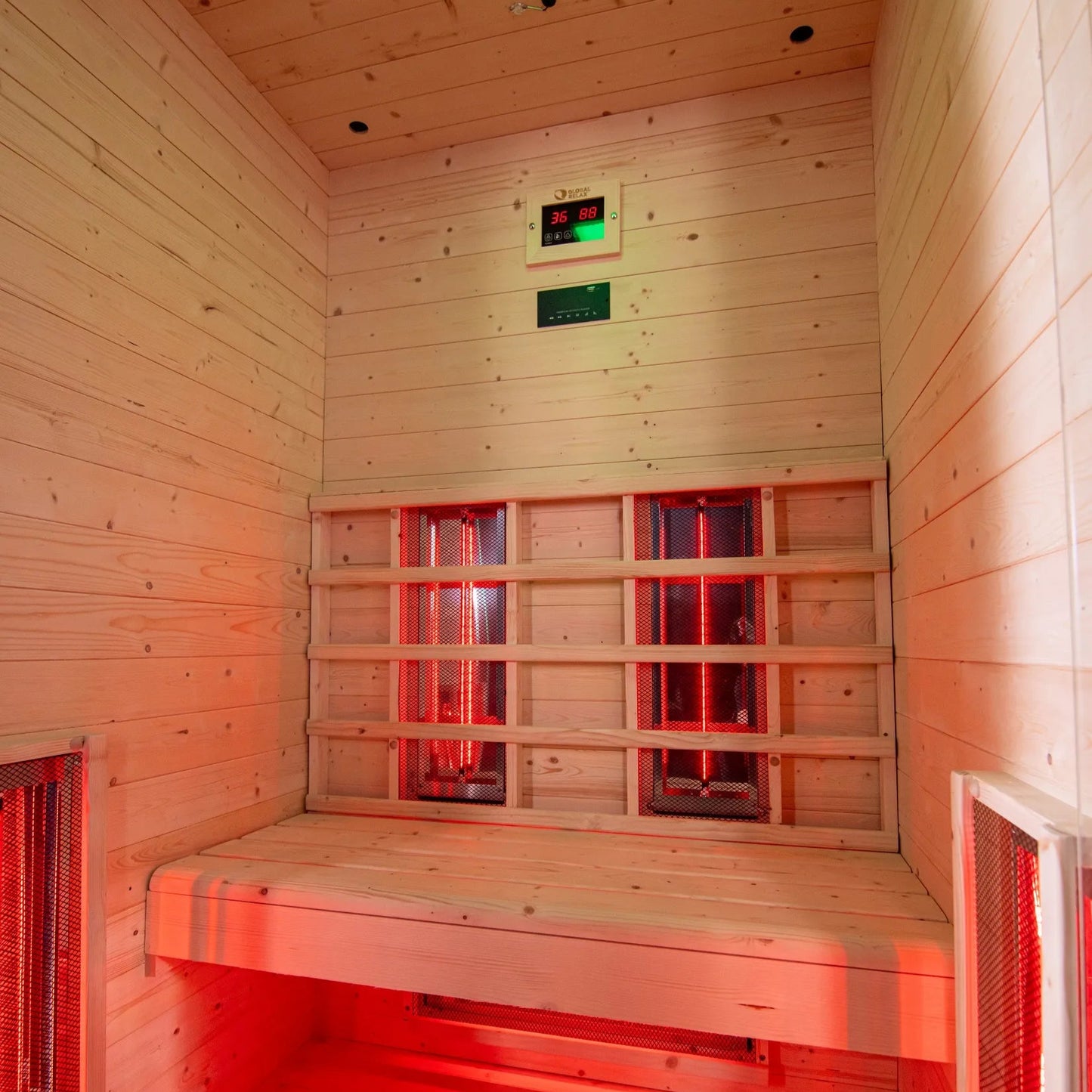 DHARANI S2 - Infrared indoor sauna for 1 or 2 persons