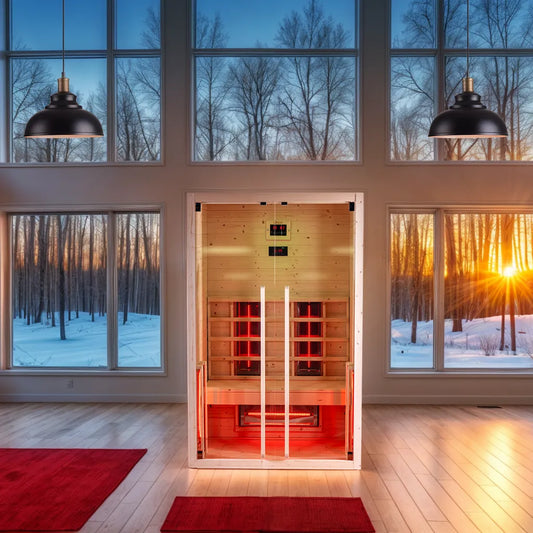 DHARANI S2 - Infrared indoor sauna for 1 or 2 persons