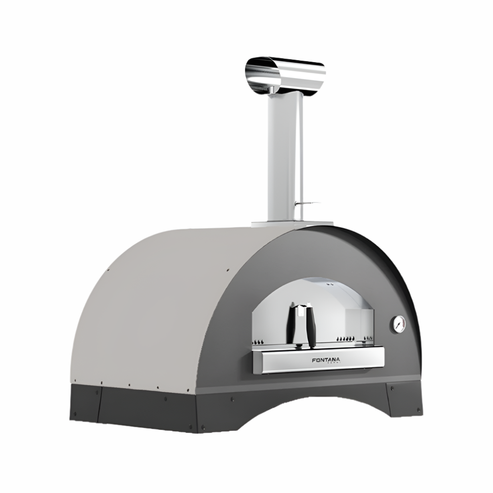 Fontana Lorenzo Rosso Build In Wood Pizza Oven