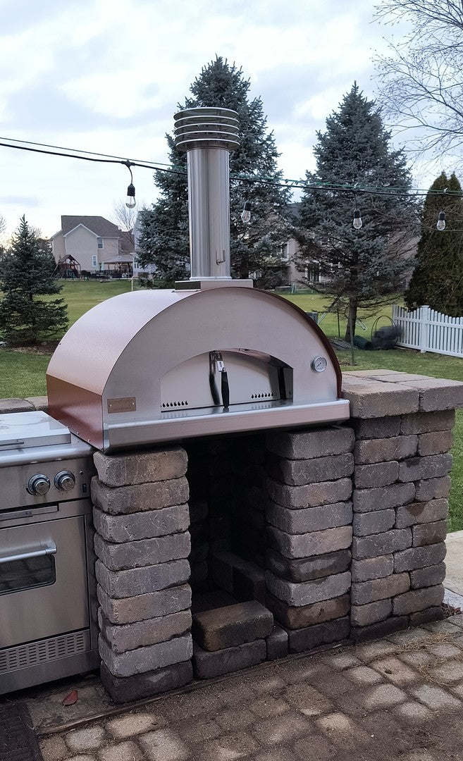 Fontana Mangiafuoco Build In Wood Pizza Oven