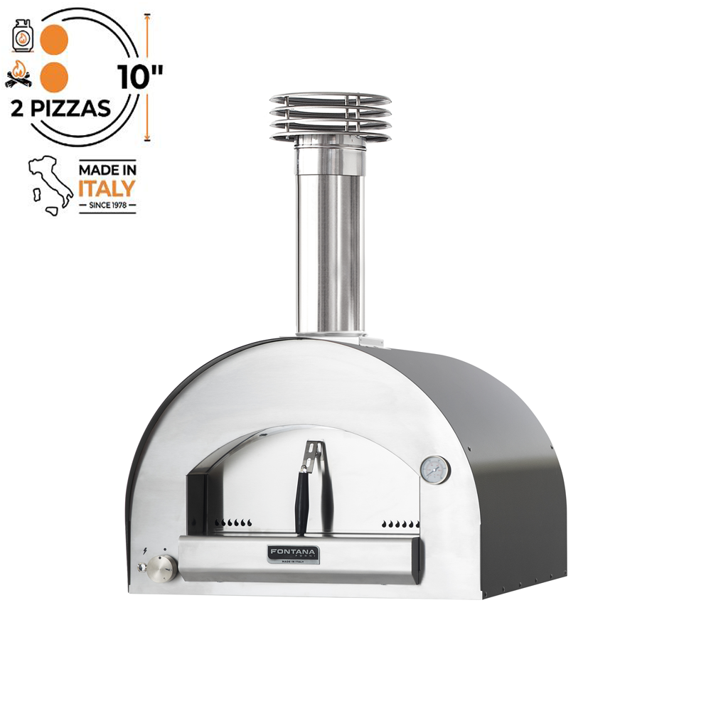 Fontana Margherita Countertop Dual Fuel Pizza Oven