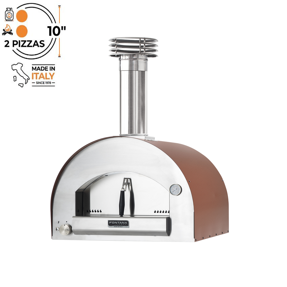 Fontana Margherita Countertop Dual Fuel Pizza Oven