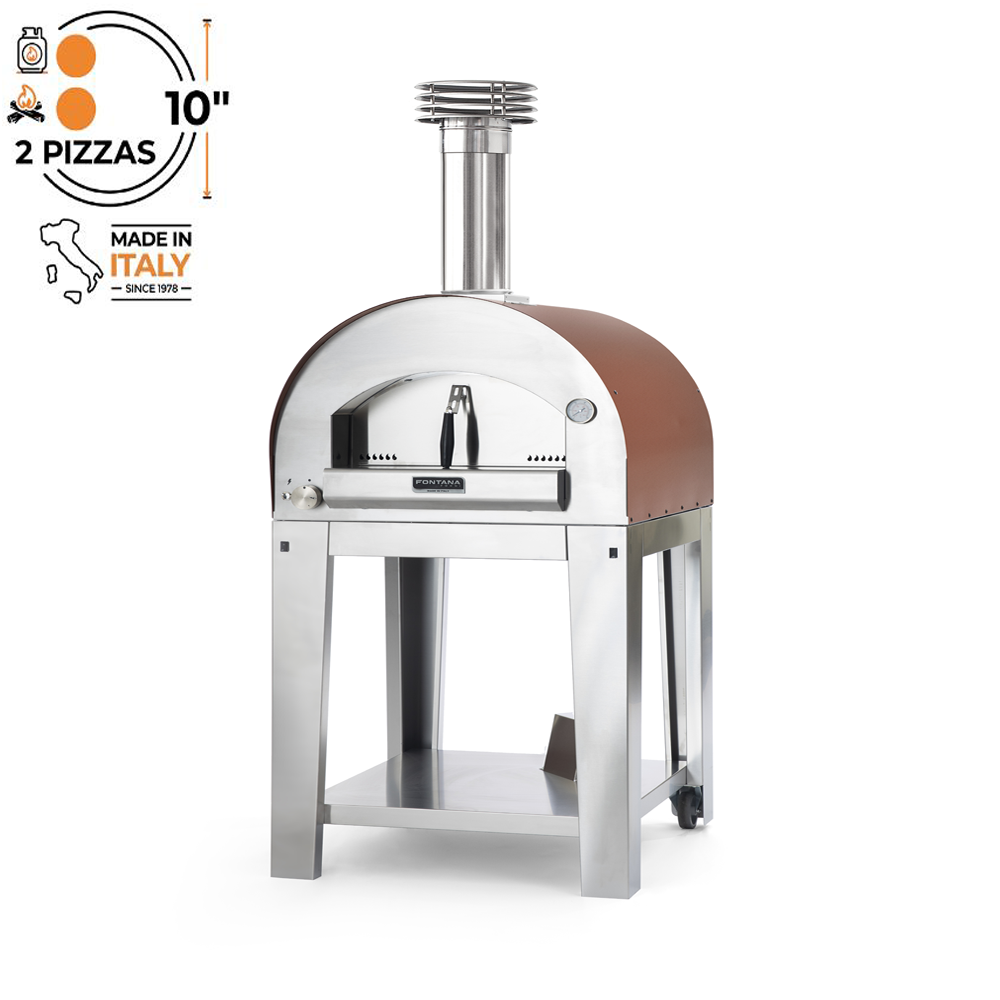 Fontana Margherita Countertop Dual Fuel Pizza Oven