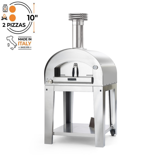 Fontana Margherita Countertop Dual Fuel Pizza Oven