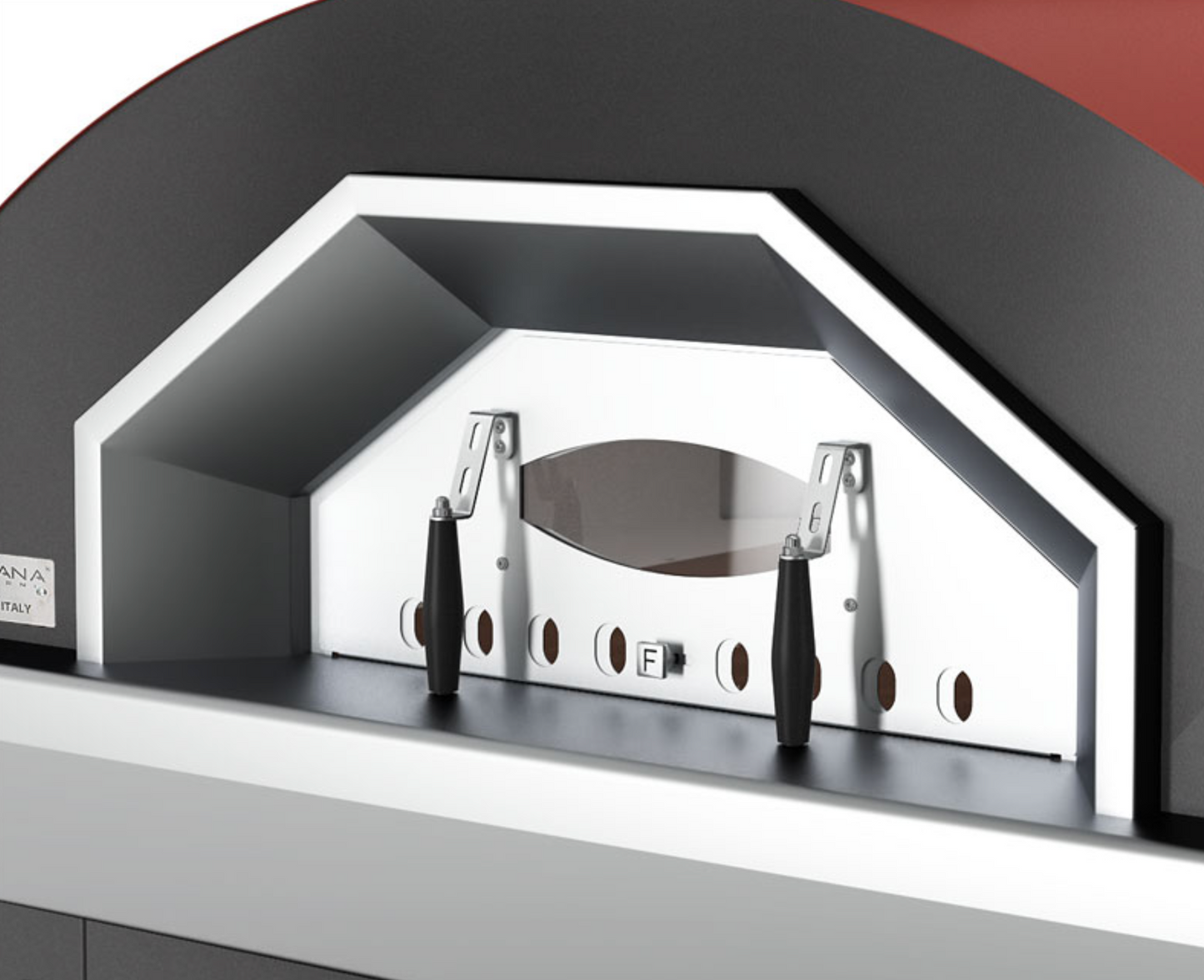 Fontana Prometeo Commercial Wood Fired Build In Pizza Oven - Luxury Equipment Online