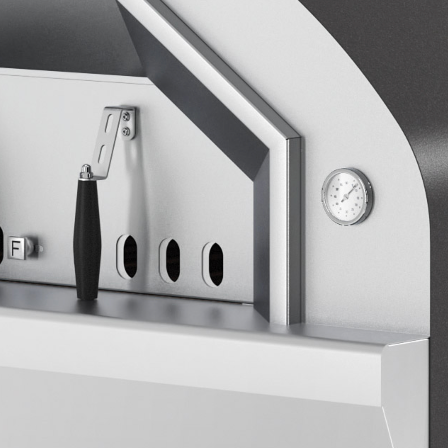 Fontana Vulcano Commercial Wood Fired Build In Pizza Oven