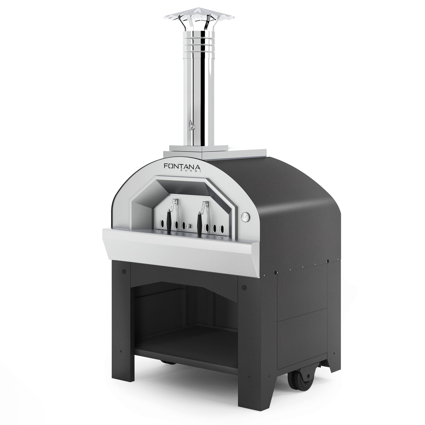 Fontana Vulcano Commercial Wood Fired Build In Pizza Oven - Luxury Equipment Online