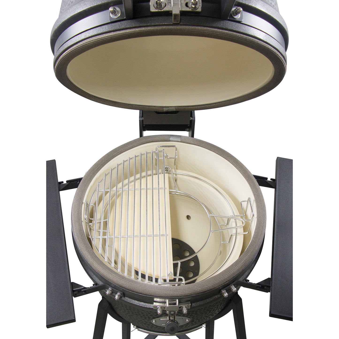 GRLLR Kamado's Ember Classic 18 inch Matte Black