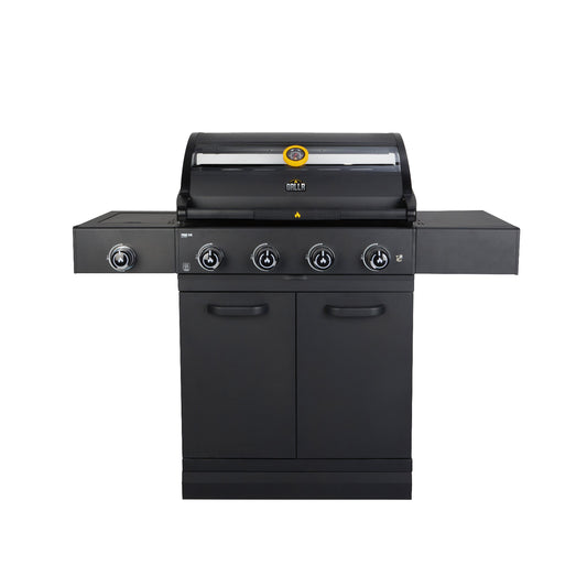 GRLLR Prime G4S 4 Burner Gas Barbecue with Side Burner