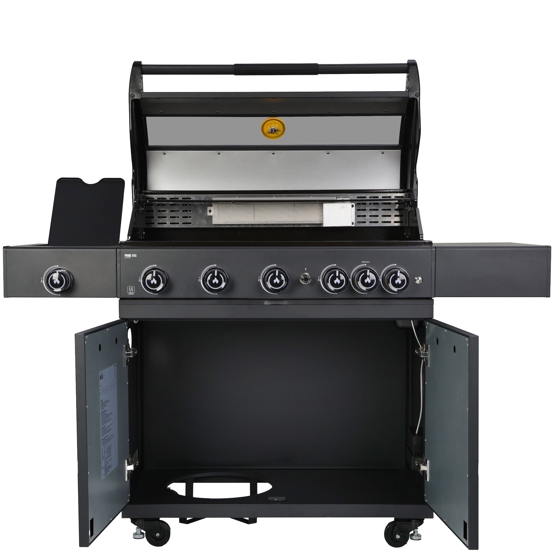 GRLLR Prime G5S 5 Burner Gas Barbecue with Back Burner and Side Burner