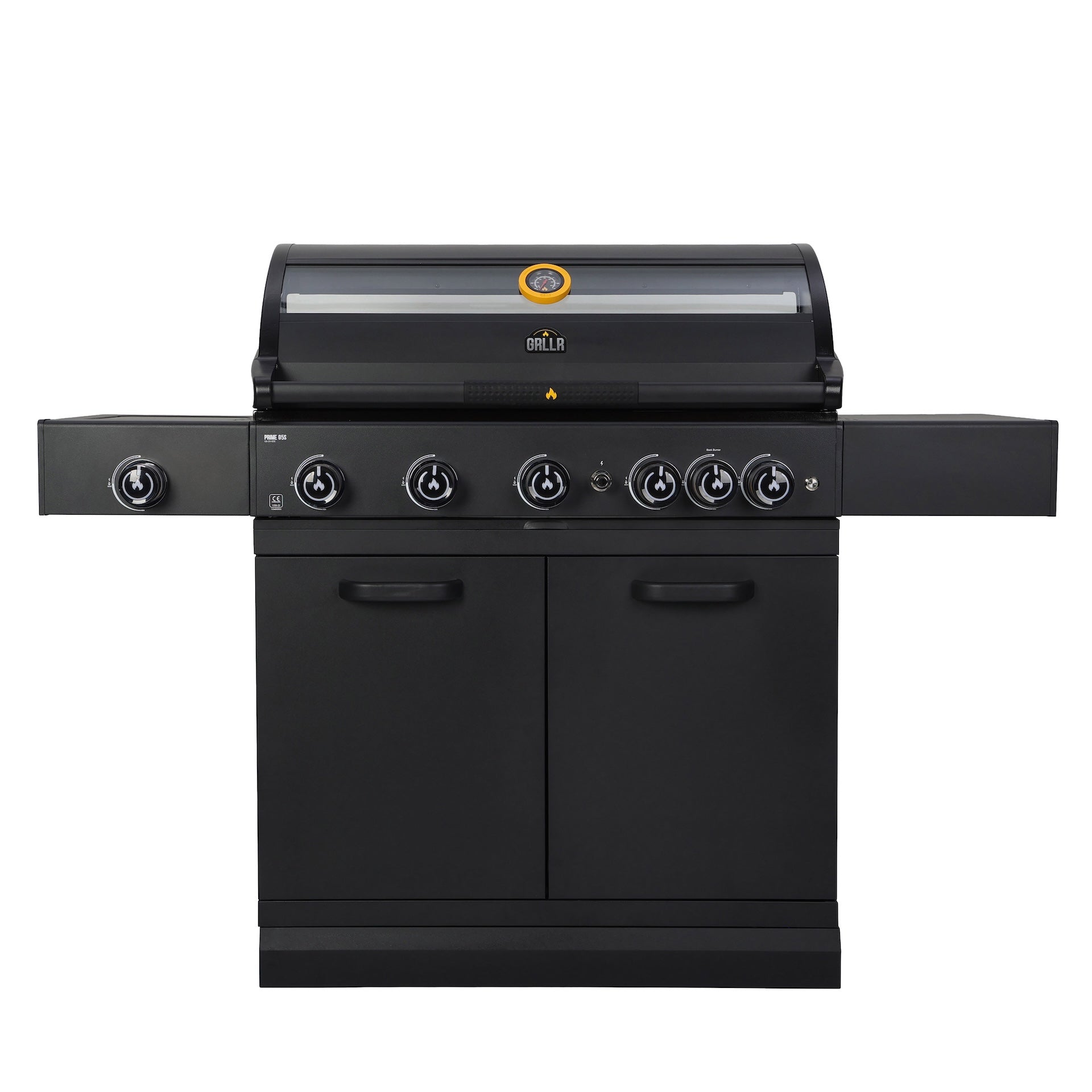 GRLLR Prime G5S 5 Burner Gas Barbecue with Back Burner and Side Burner