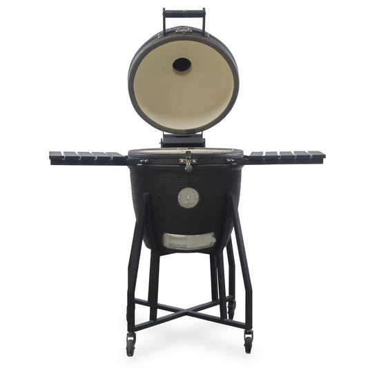 GRLLR Kamado's Ember Classic 22 inch Matte Black Charcoal