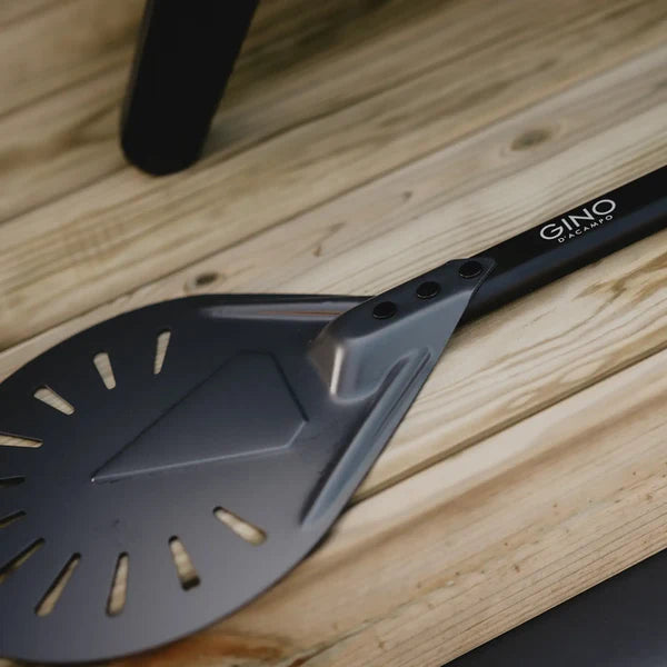 Gino D’Acampo 8-Inch Perforated Pizza Turning Peel - Luxury Equipment Online
