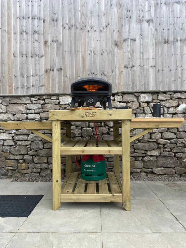 Gino D’Acampo Wooden Pizza Oven Table - Luxury Equipment Online