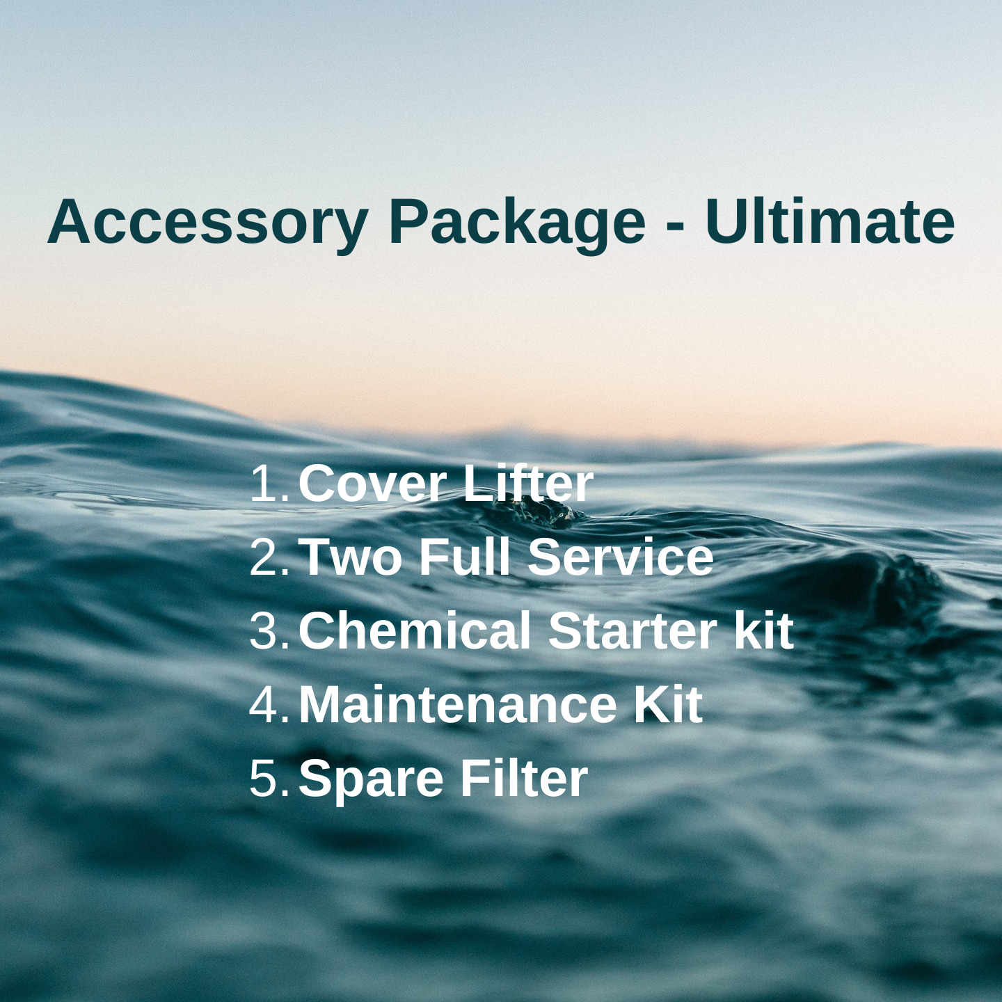 H2O Hottubs Accessory Packages