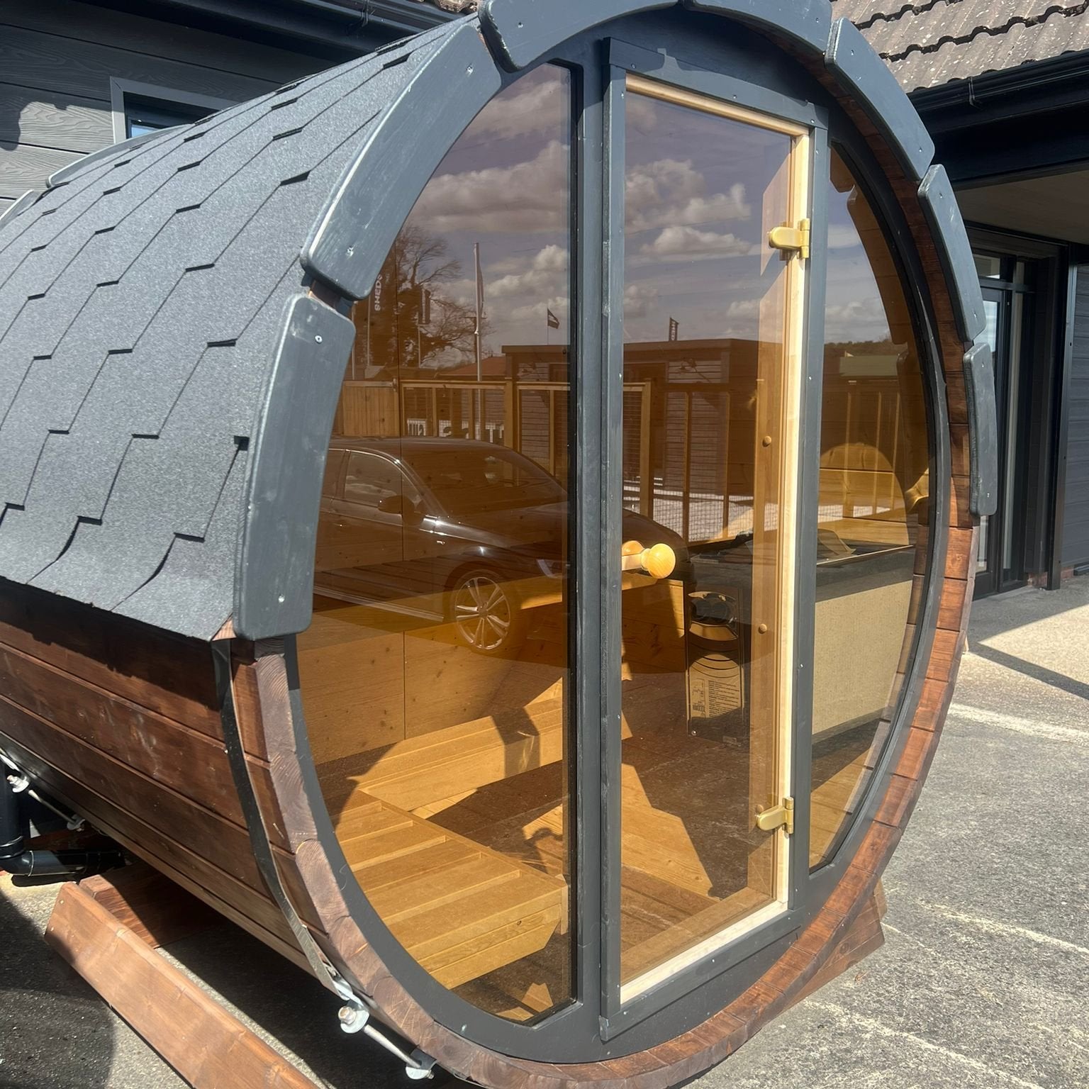 LEO-Sunny Hottubs Terrace Sauna 160