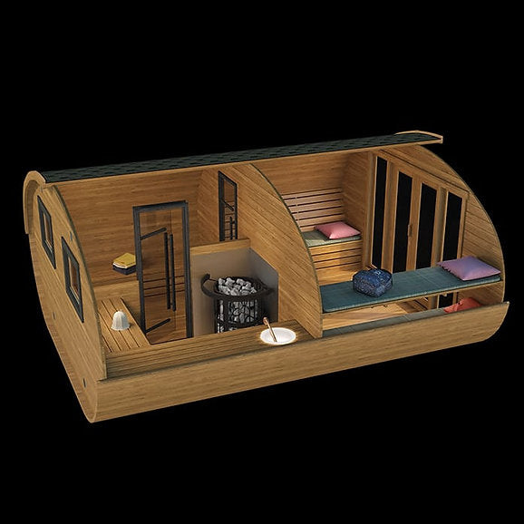 LEO Sunny Hottubs Hobbit Sauna