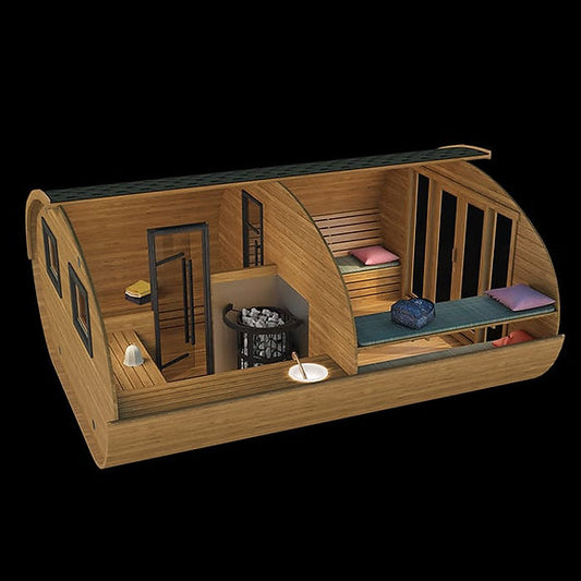 LEO Sunny Hottubs Hobbit Sauna