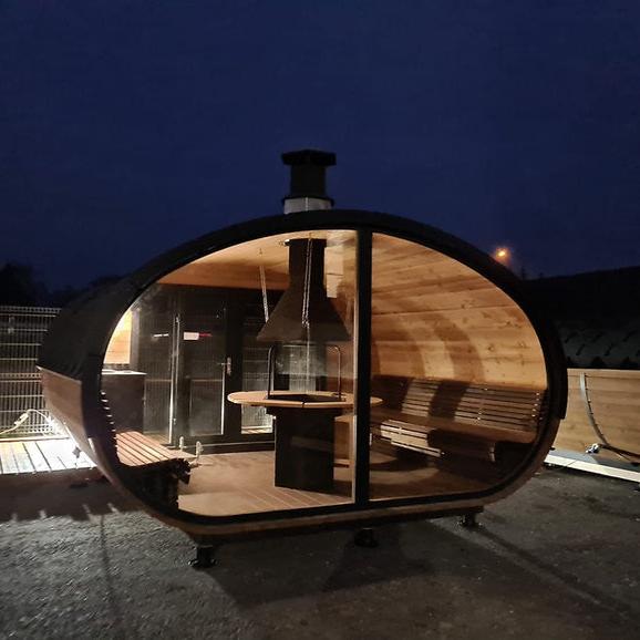 LEO Sunny Hottubs Hobbit Sauna