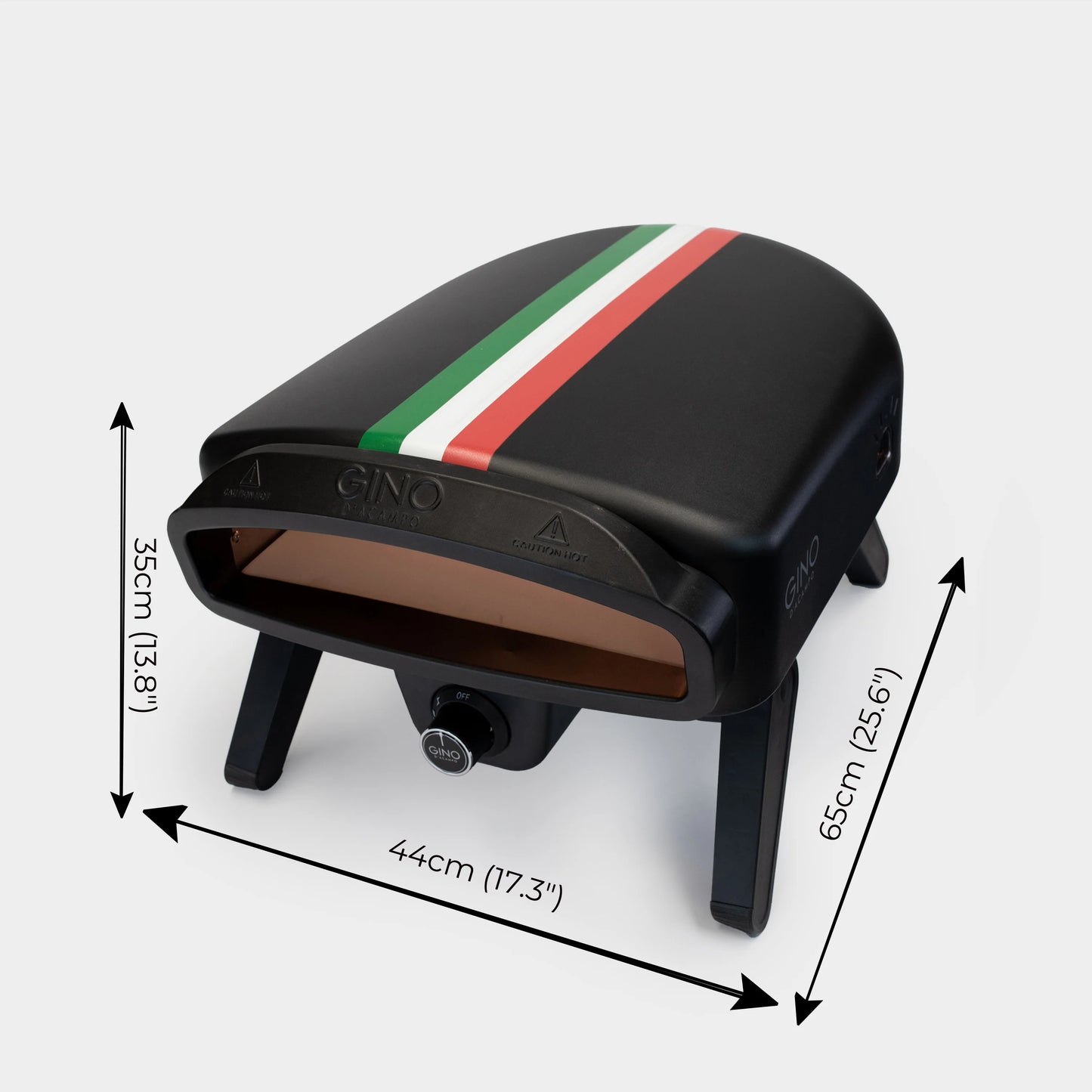 Gino D’Acampo Modena - 14 Gas Fired Pizza Oven - Luxury Equipment Online