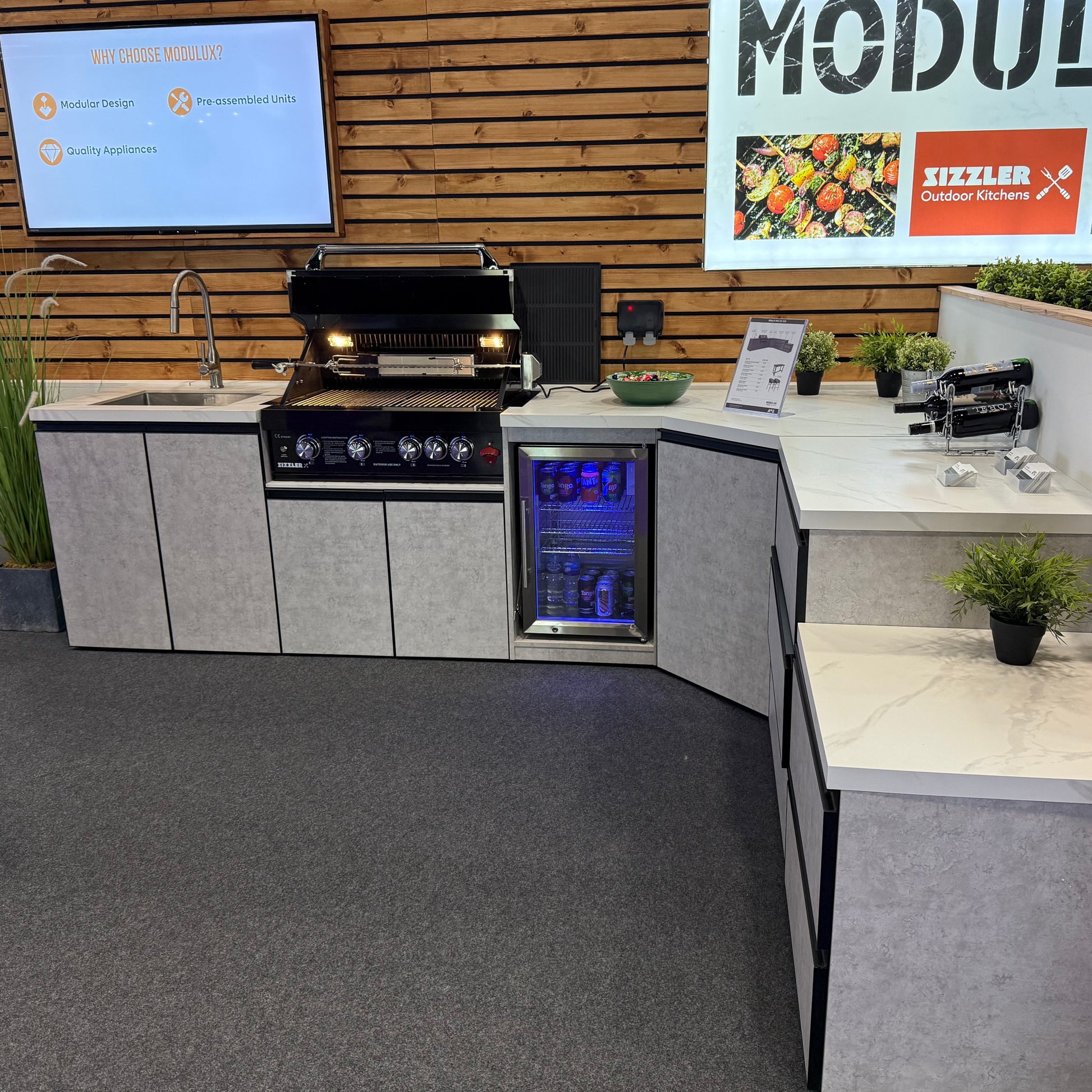 Sizzler Modulux Outdoor Kitchen