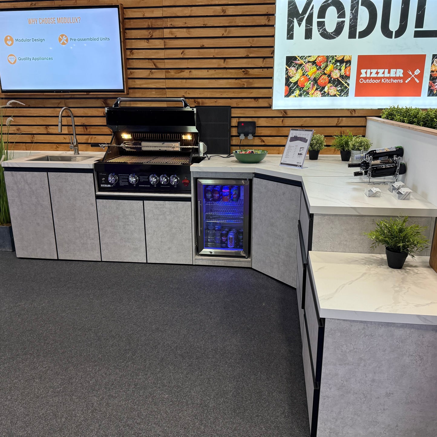 Sizzler Modulux Outdoor Kitchen