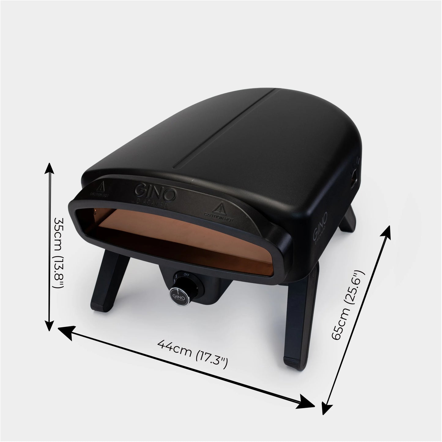 Gino D’Acampo Vesuvio - 14 Gas Fired Pizza Oven - Luxury Equipment Online