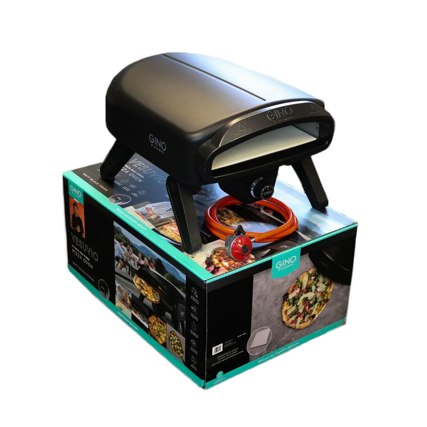 Gino D’Acampo Vesuvio - 14 Gas Fired Pizza Oven - Luxury Equipment Online
