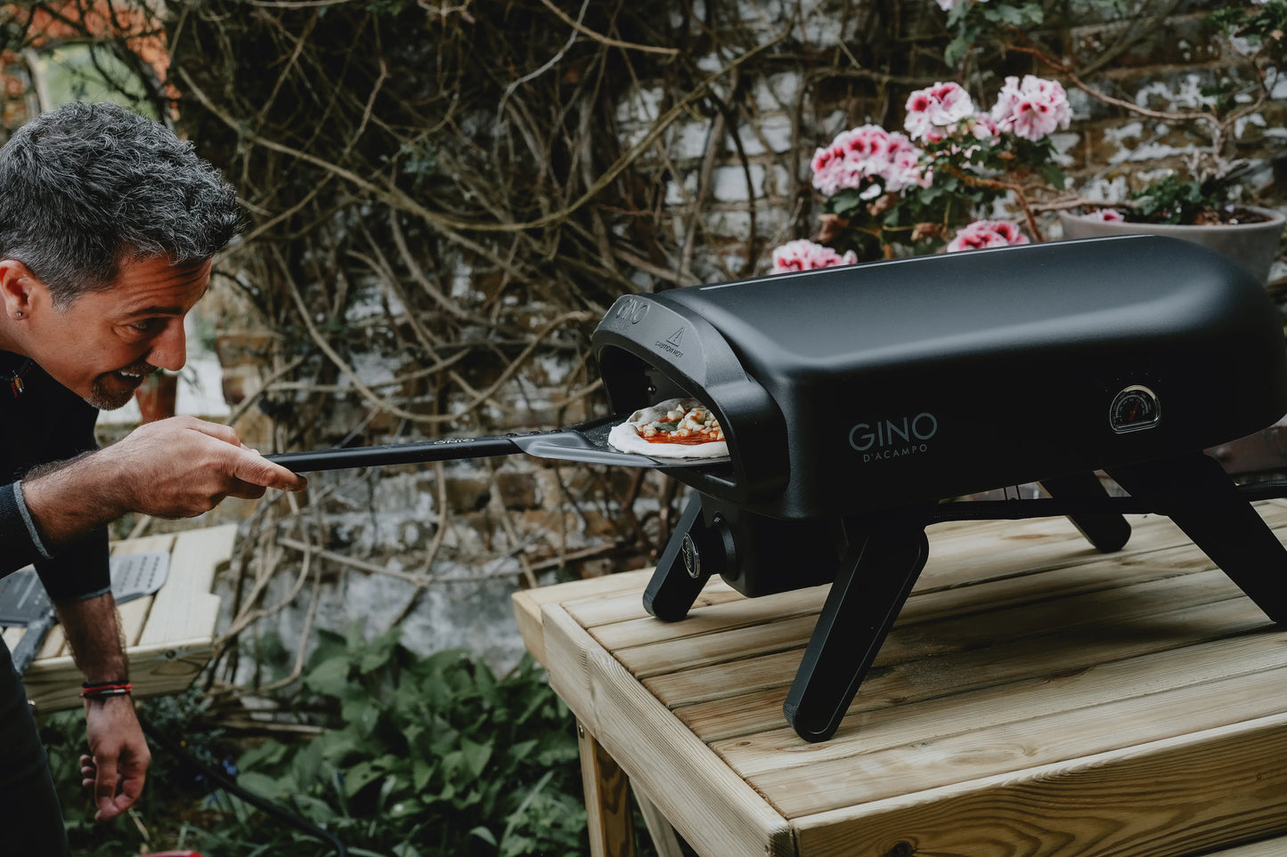 Gino D’Acampo Vesuvio - 14 Gas Fired Pizza Oven - Luxury Equipment Online