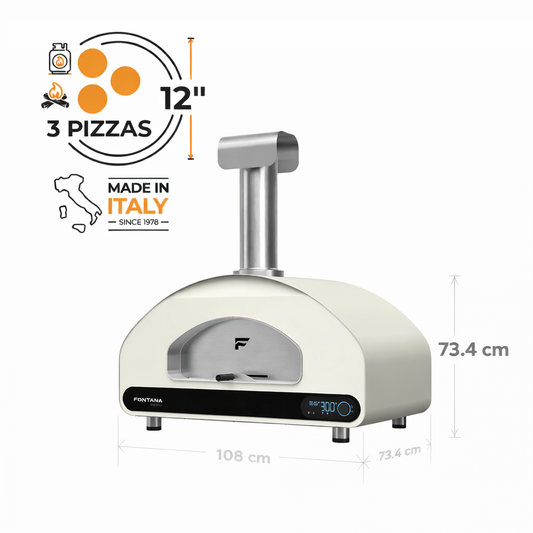 Volta 90 Dual Fuel in Grey/White 2