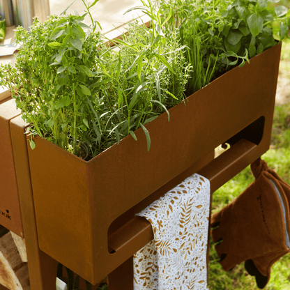 Barbecook Buddy Workstation Corten Steel storage