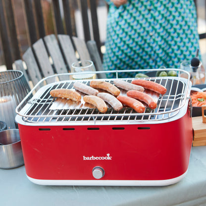 Barbecook Carlo charcoal table grill Chili Pepper 44x33x21cm cokking