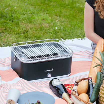 Barbecook Carlo charcoal table grill Urban Grey 44x33x21cm outdoor