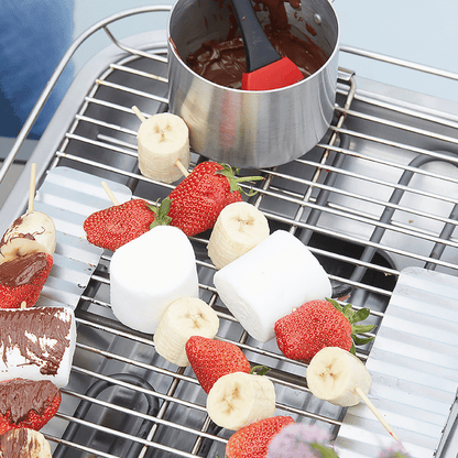 Barbecook E-Carlo Electric Table Grill in Red top